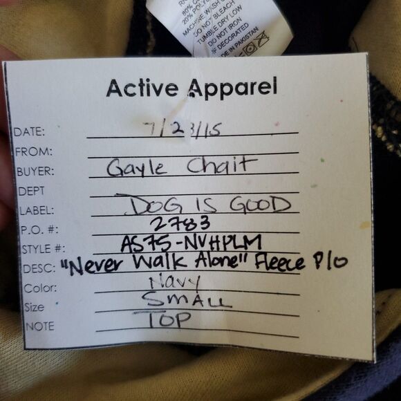 Dog is Good Men's Official Dog Walker Sweatshirt Hoodie Navy Blue Unisex Small - Picture 16 of 16